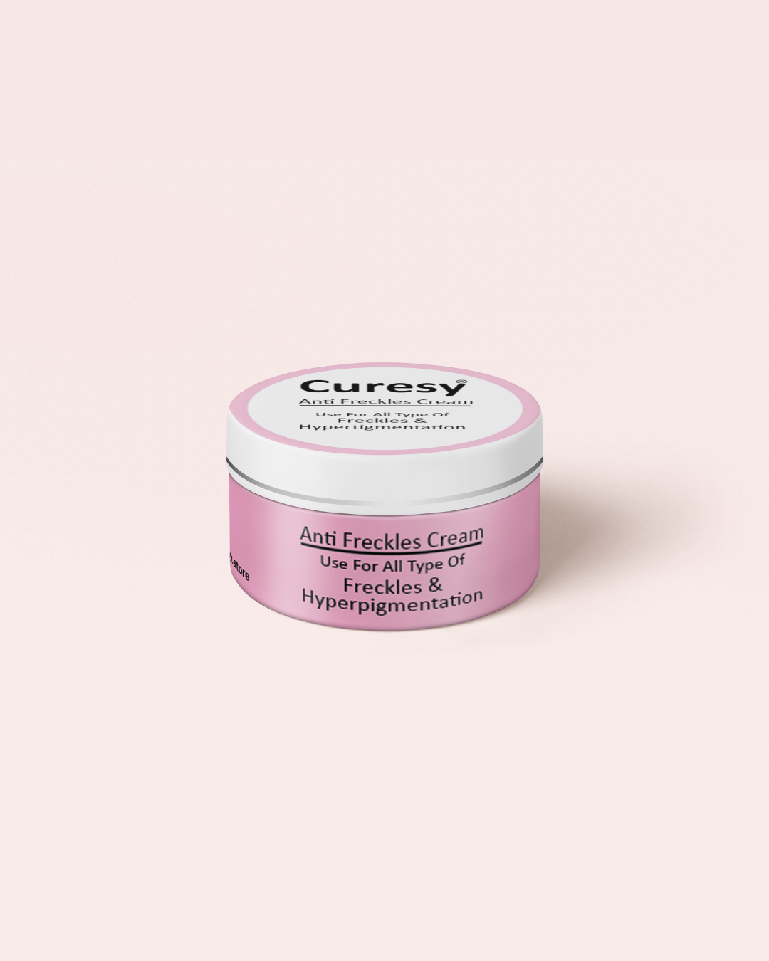 Curesy Anti Freckles Cream | Vitamin C + Niacinamide + Hyaluronic Acid Cream for Freckles, Dark Spots & Hyperpigmentation